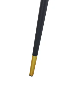 Set di 2 sedie da pranzo MAGALIA Velluto Verde oliva