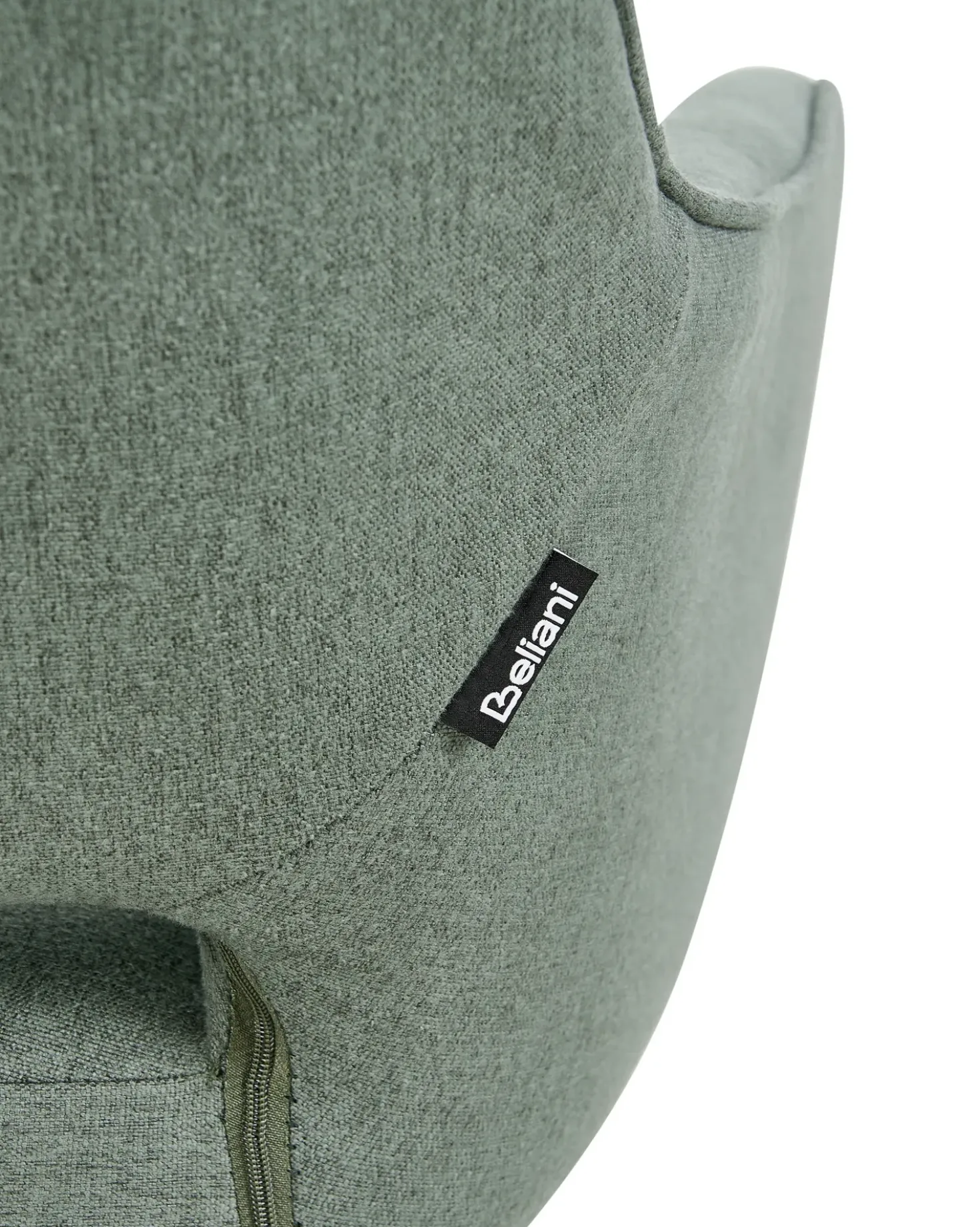 Set di 2 sedie da pranzo MIRA Tessuto Verde