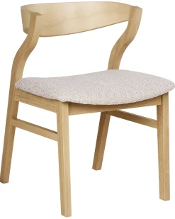 Set di 2 sedie da pranzo MAROA Legno Beige chiaro
