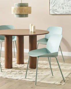 Set di 2 sedie da pranzo MILACA Verde menta