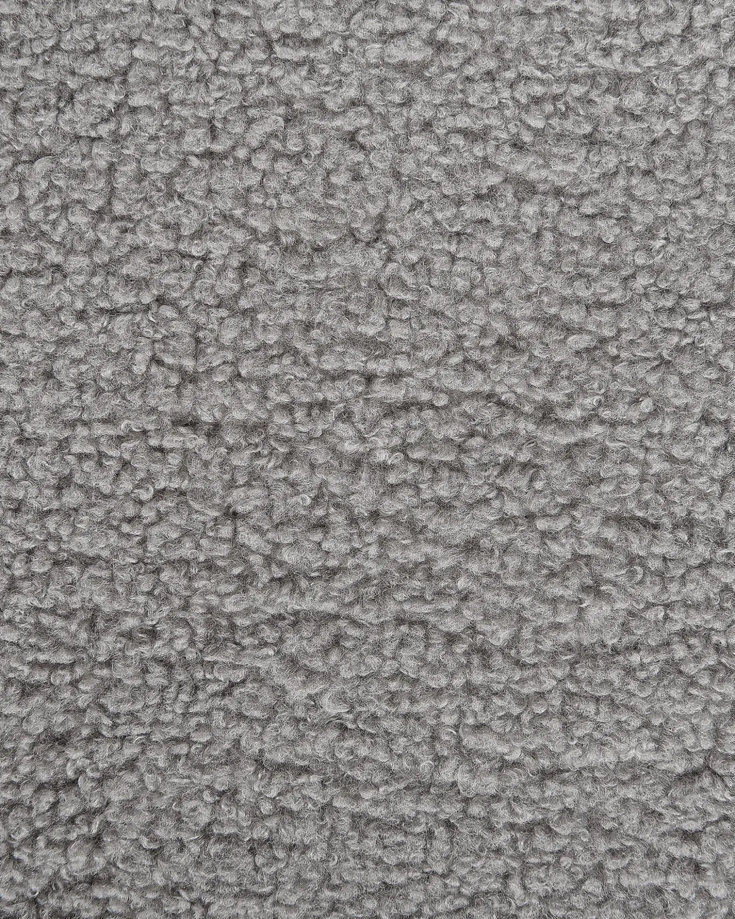 Set di 2 sedie da pranzo MARIPOSA Bouclé Grigio