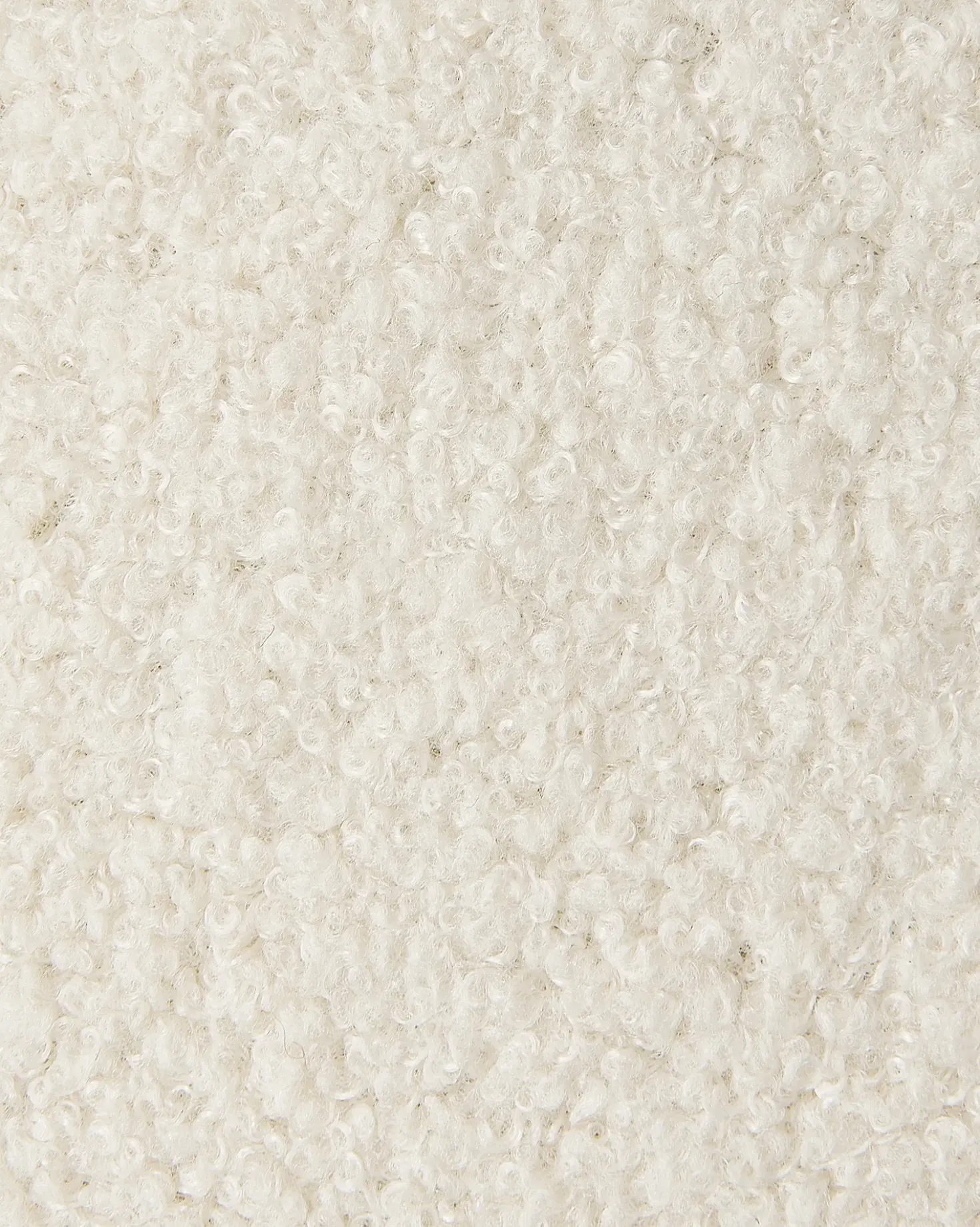 Set di 2 sedie da pranzo MASON Bouclé Bianco sporco
