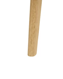 Set di 2 sedie da pranzo MINIER Legno Marrone chiaro/Beige