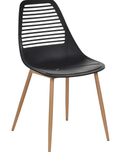 Set di 4 sedie da pranzo MONTELLO Nero