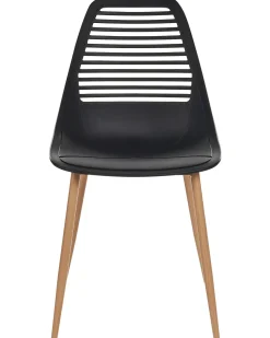 Set di 4 sedie da pranzo MONTELLO Nero
