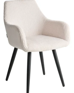 Set di 2 sedie da pranzo MORI Velluto a coste Beige chiaro