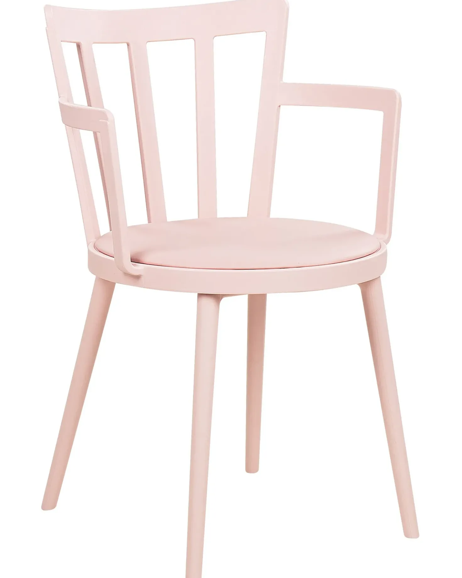 Set di 4 sedie da pranzo MORILL Rosa pastello