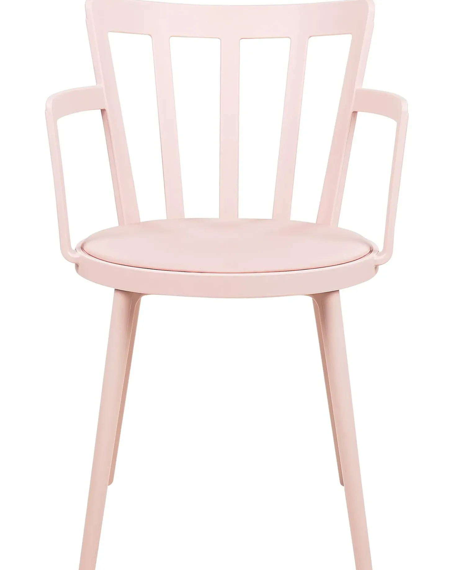 Set di 4 sedie da pranzo MORILL Rosa pastello