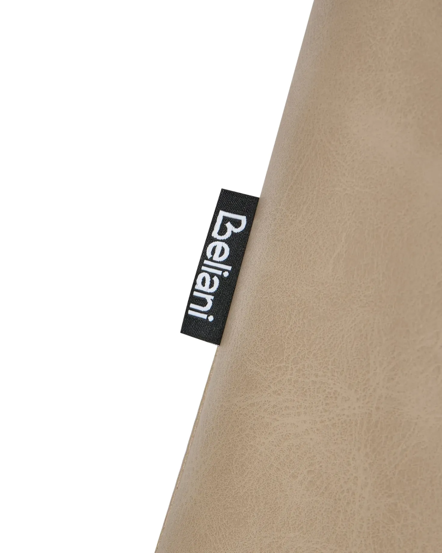 Set di 2 sedie da pranzo MELROSE Pelle sintetica Beige