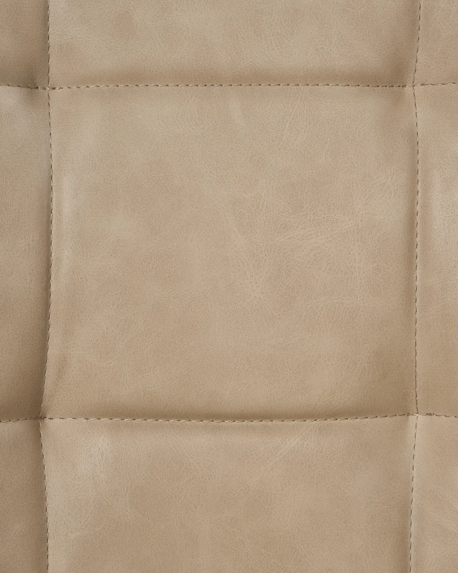 Set di 2 sedie da pranzo MELROSE Pelle sintetica Beige