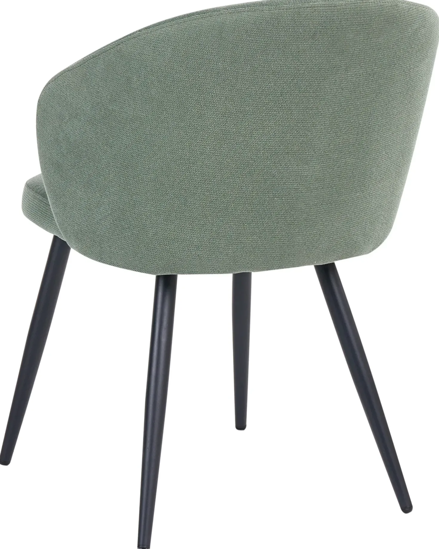 Set di 2 sedie da pranzo MOUNDVILLE Tessuto Verde chiaro