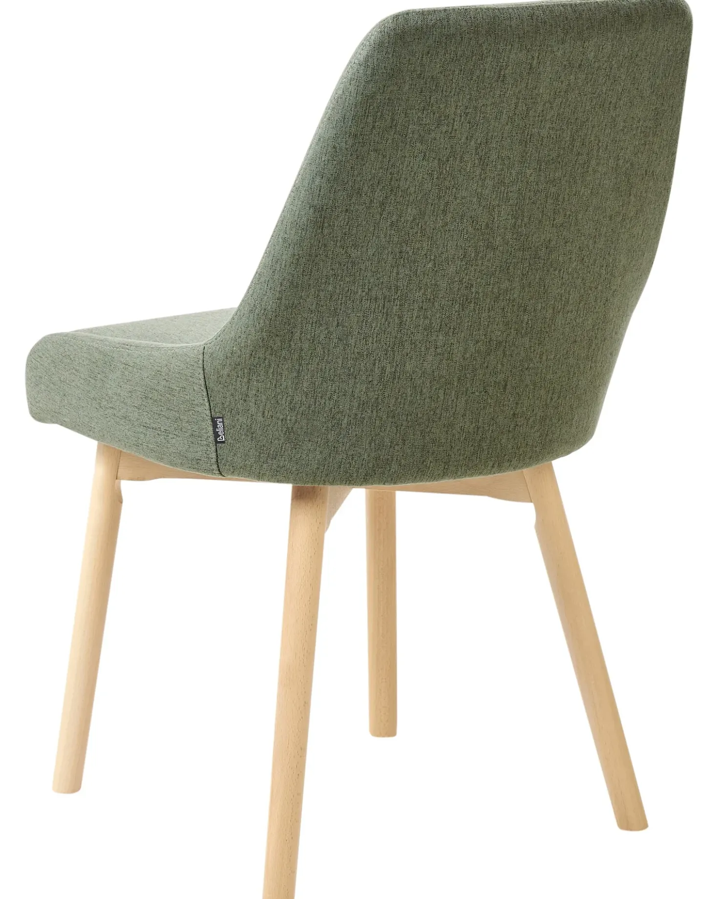 Set di 2 sedie da pranzo MELFORT Tessuto Verde scuro