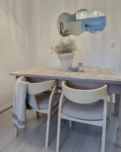 Set di 2 sedie da pranzo MAROA Legno Beige