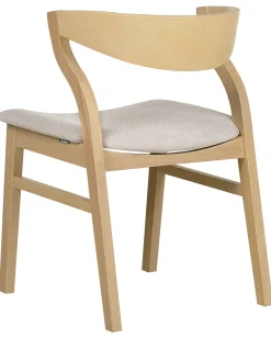Set di 2 sedie da pranzo MAROA Legno Beige