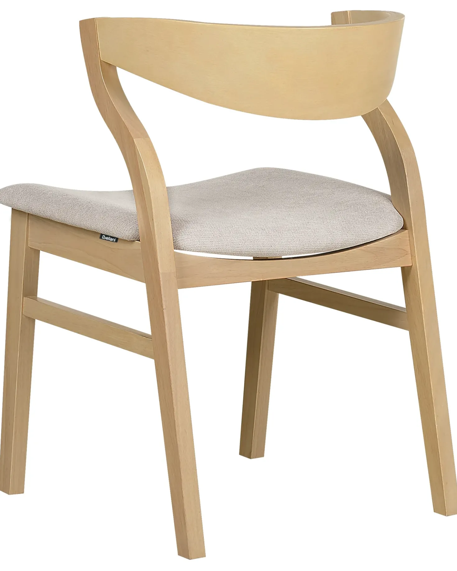 Set di 2 sedie da pranzo MAROA Legno Beige