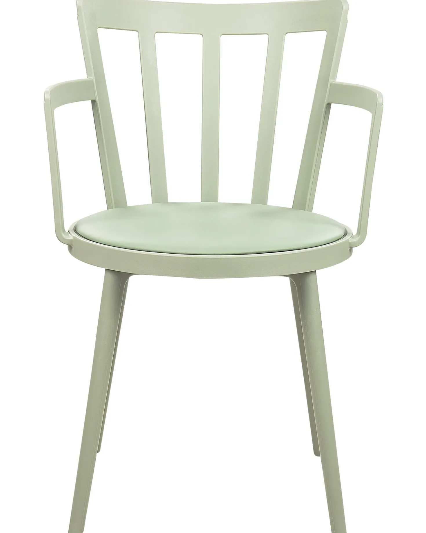 Set di 4 sedie da pranzo MORILL Verde chiaro