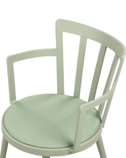 Set di 4 sedie da pranzo MORILL Verde chiaro