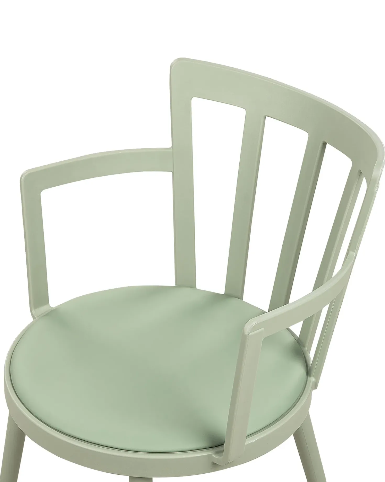 Set di 4 sedie da pranzo MORILL Verde chiaro