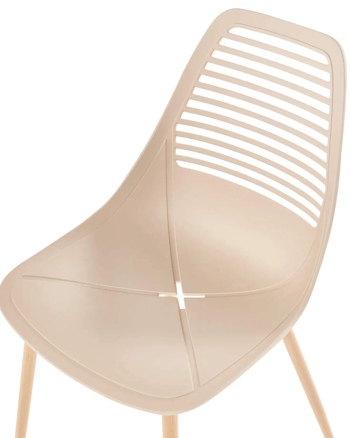 Set di 4 sedie da pranzo MONTELLO Beige