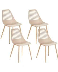 Set di 4 sedie da pranzo MONTELLO Beige