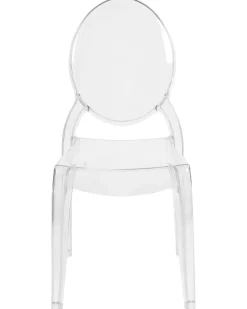 Set di 4 sedie da pranzo MERTON Trasparente