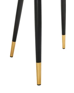 Set di 2 sedie da pranzo MAGALIA Velluto Beige chiaro