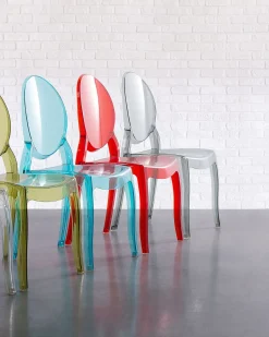Set di 4 sedie da pranzo MERTON Nero