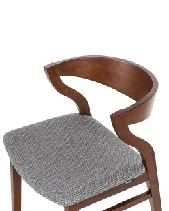 Set di 2 sedie da pranzo MAROA Legno Grigio chiaro