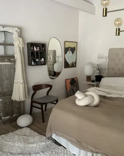 Set di 2 sedie da pranzo MAROA Legno Grigio chiaro