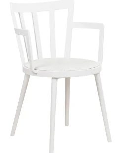 Set di 4 sedie da pranzo MORILL Bianco