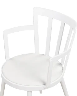 Set di 4 sedie da pranzo MORILL Bianco