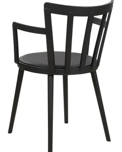 Set di 4 sedie da pranzo MORILL Nero