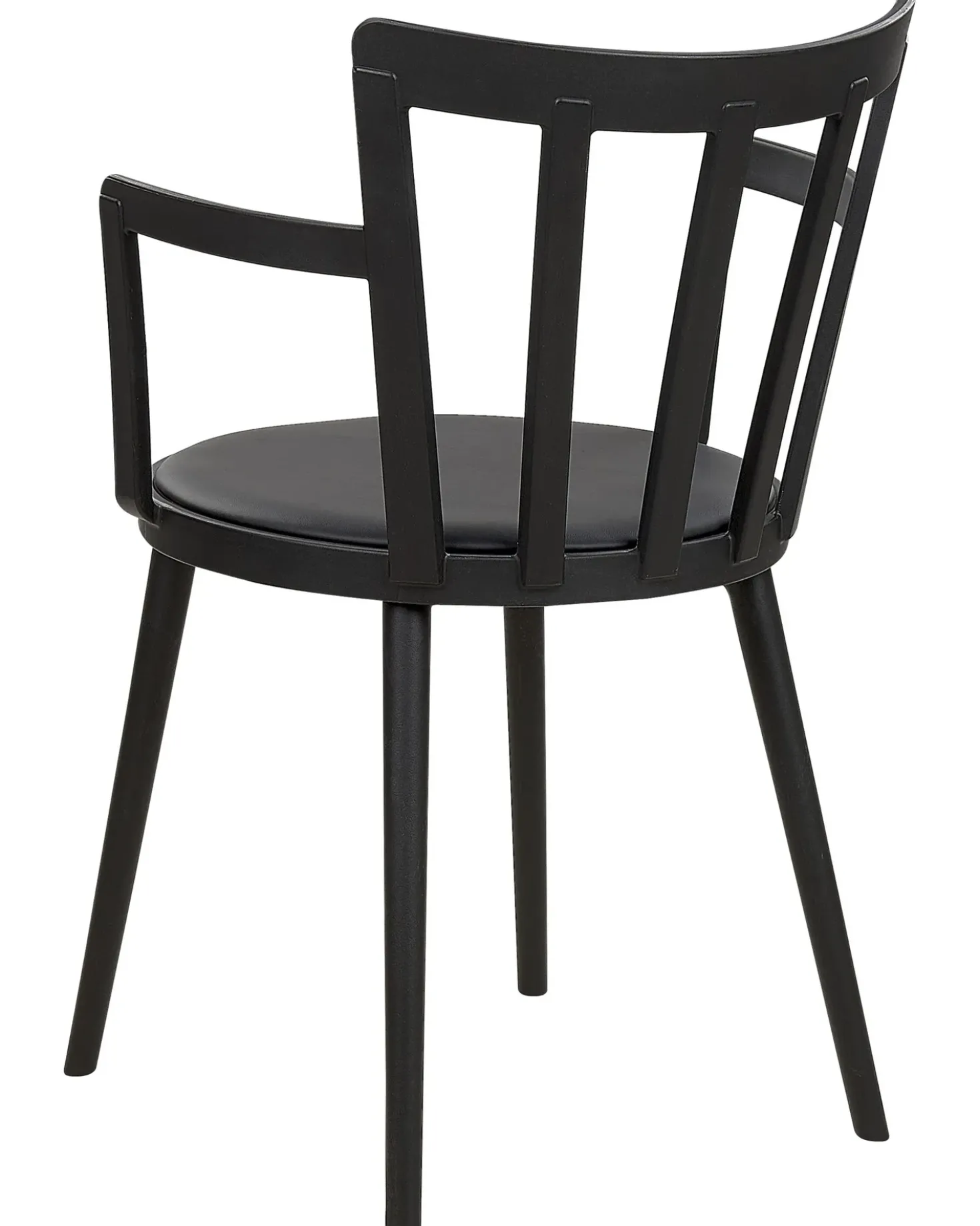 Set di 4 sedie da pranzo MORILL Nero