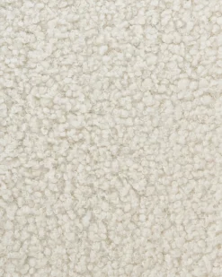 Set di 2 sedie da pranzo MASON Bouclé Bianco sporco/Marrone chiaro