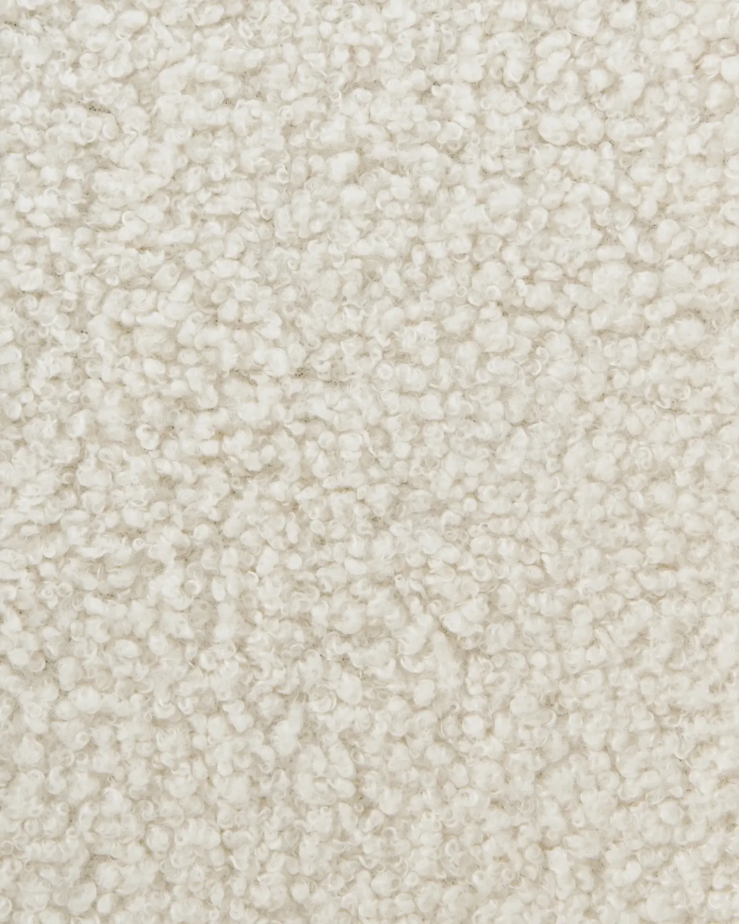Set di 2 sedie da pranzo MASON Bouclé Bianco sporco/Marrone chiaro