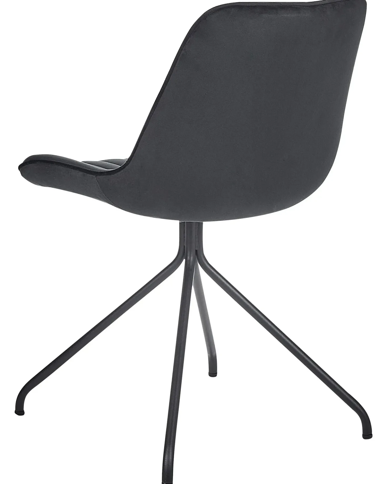 Set di 2 sedie da pranzo NAVASOTA Velluto Nero