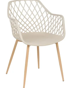 Set di 2 sedie da pranzo NASHUA Beige
