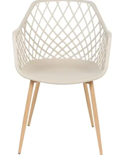 Set di 2 sedie da pranzo NASHUA Beige