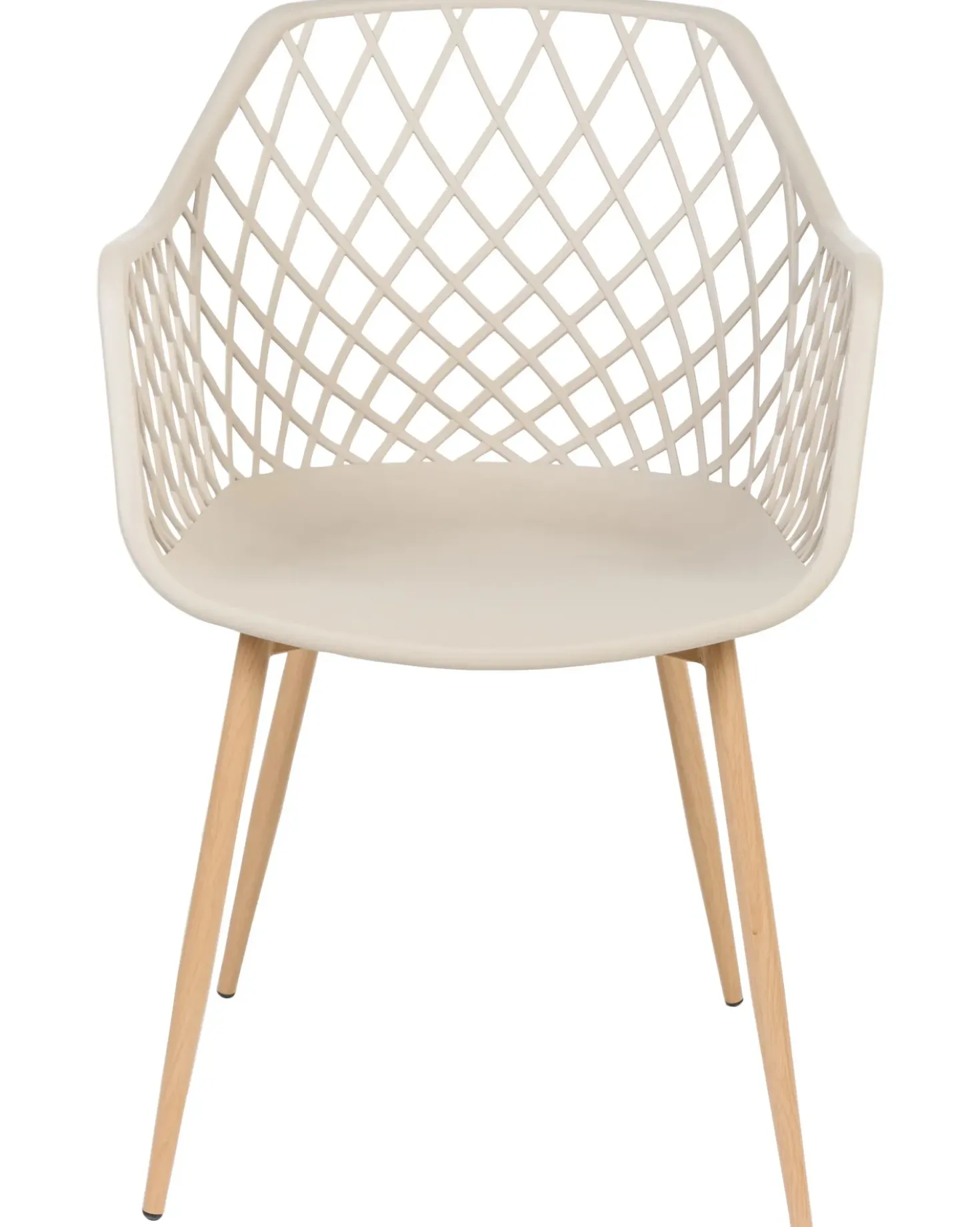 Set di 2 sedie da pranzo NASHUA Beige