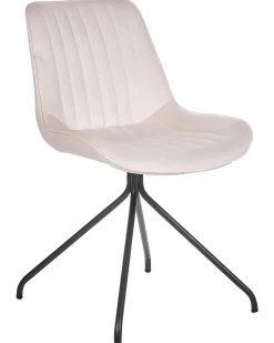 Set di 2 sedie da pranzo NAVASOTA Velluto Beige