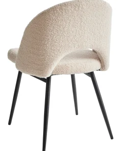 Set di 2 sedie da pranzo ONAGA Bouclé Beige