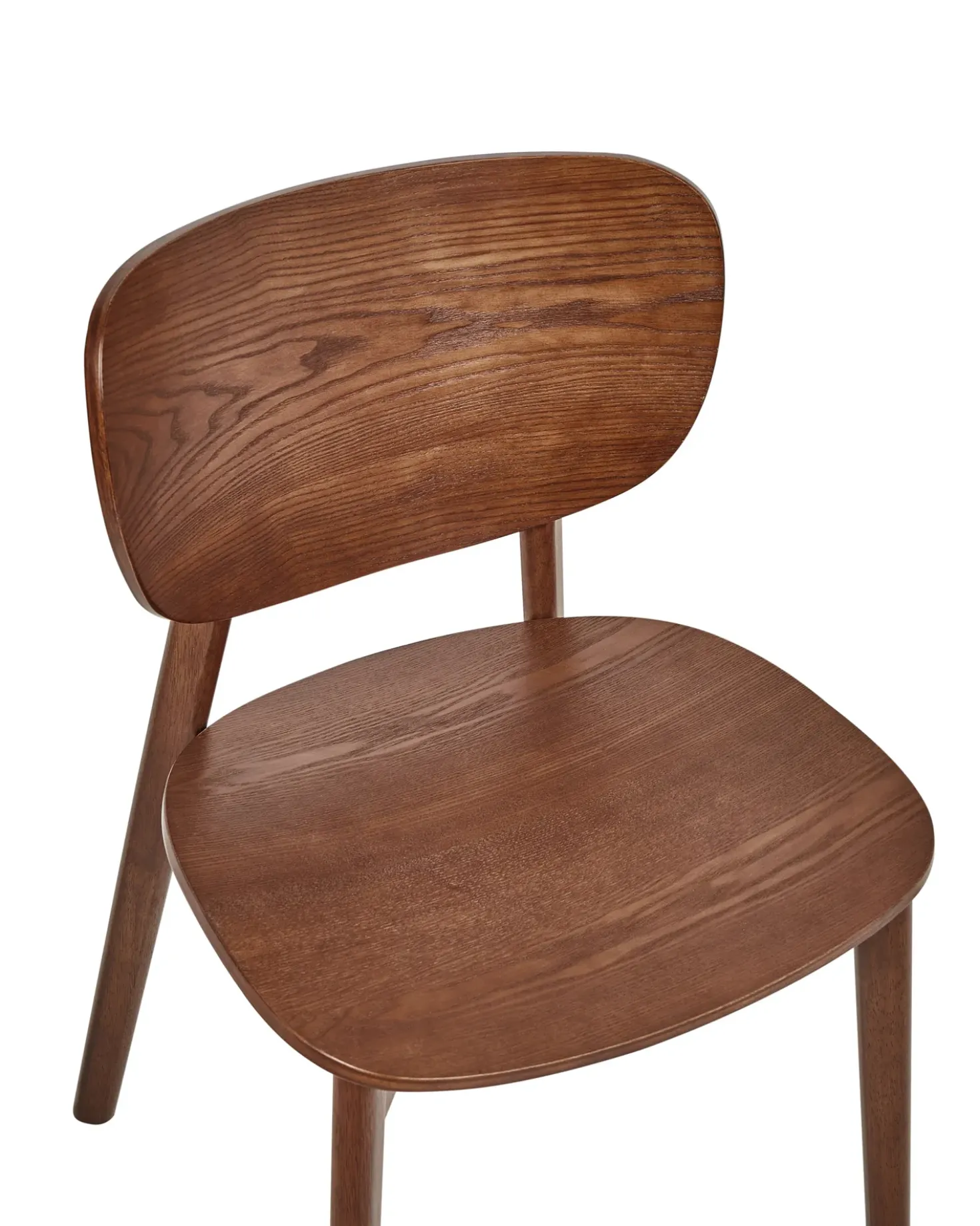 Set di 2 sedie da pranzo OVERLY Legno Marrone