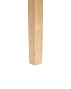 Set di 2 sedie da pranzo ORTLEY Legno Marrone chiaro/Verde menta