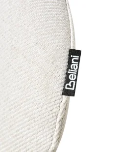 Set di 2 sedie da pranzo OVALO Tessuto Bianco sporco