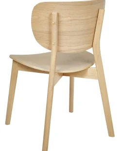 Set di 2 sedie da pranzo OVERLY Legno Marrone chiaro