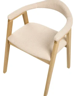 Set di 2 sedie da pranzo ONECO Legno Marrone chiaro