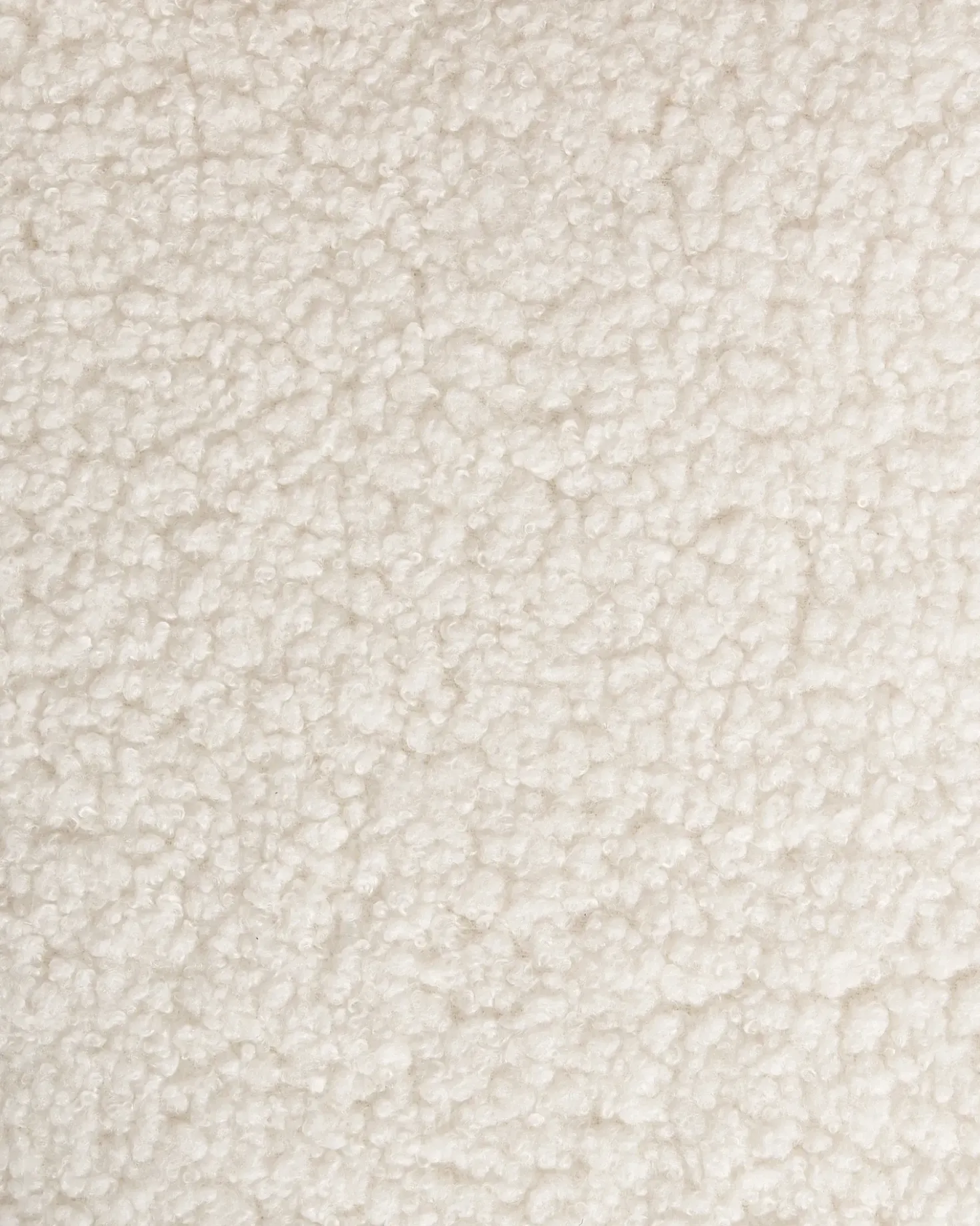 Set di 2 sedie da pranzo ONAGA Bouclé Bianco