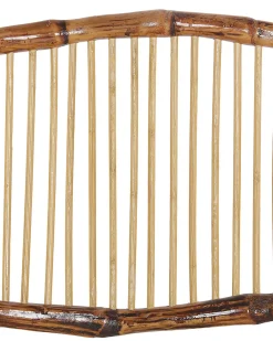 Set di 4 sedie da pranzo Pieghevole TRENTOR Bambù Naturale
