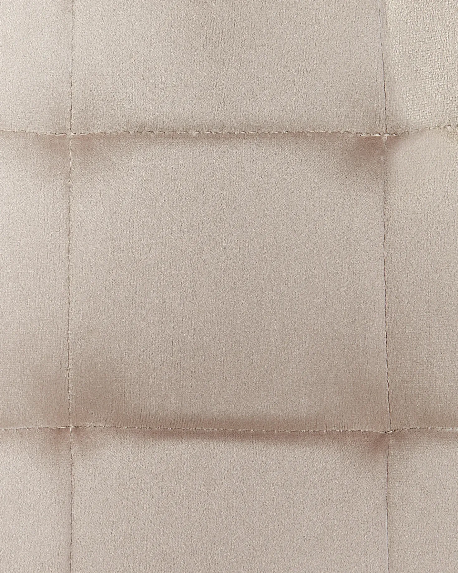 Set di 4 sedie da pranzo POWELL Velluto Beige