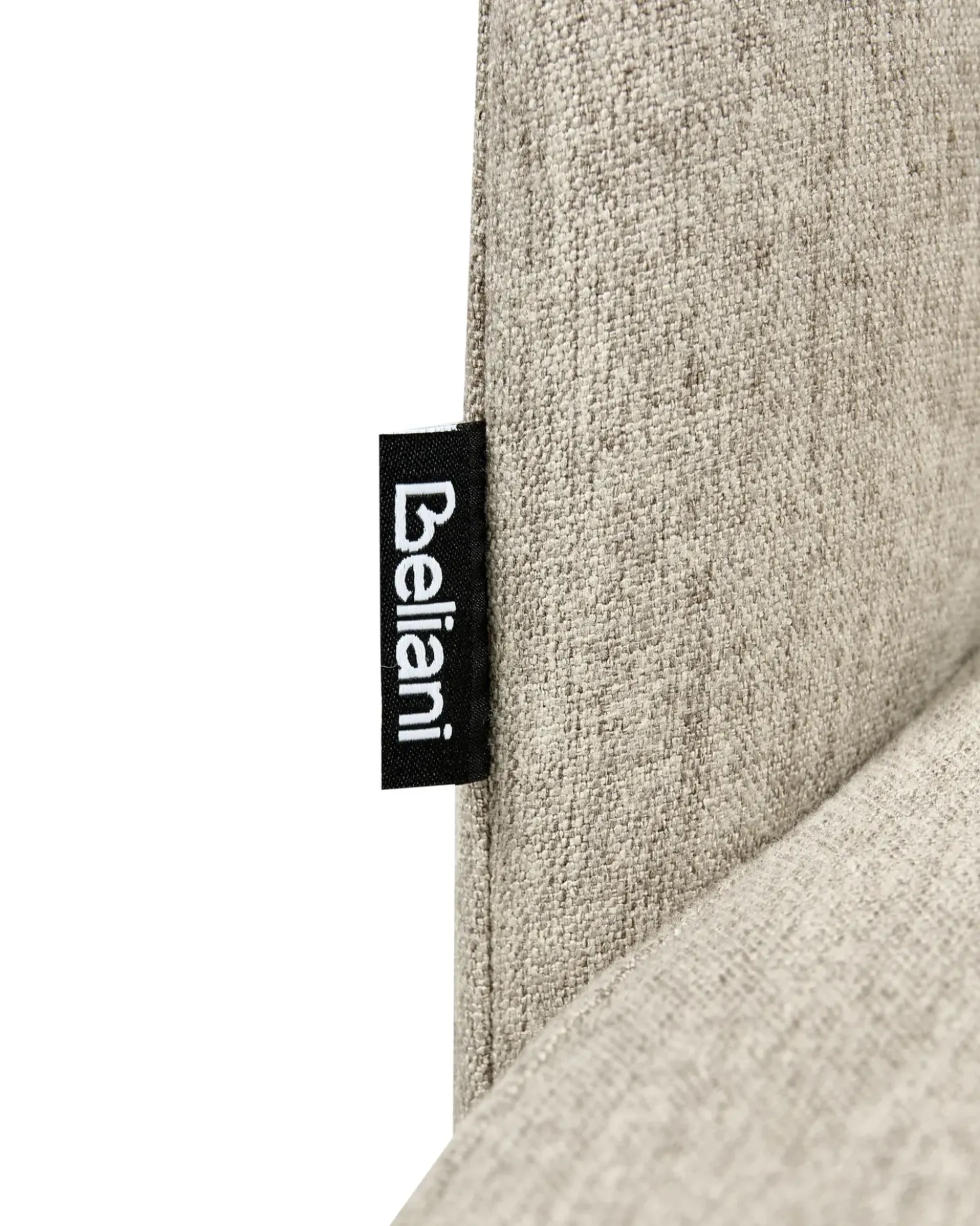 Set di 2 sedie da pranzo PENNY Tessuto Beige sabbia